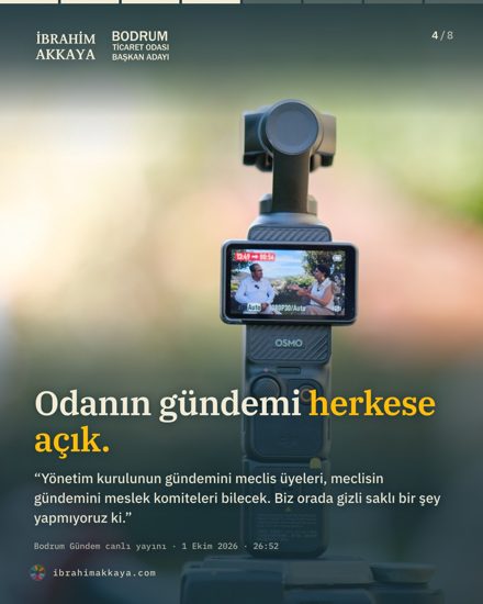 Bodrum Gündem'in sorularına cevap verdik · kare 4