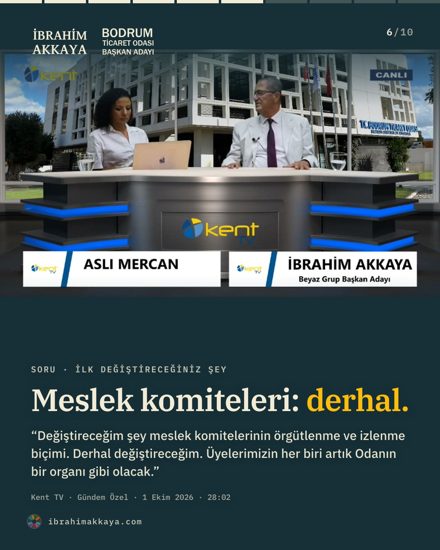 Kent TV'de sorulara cevap verdik · kare 6