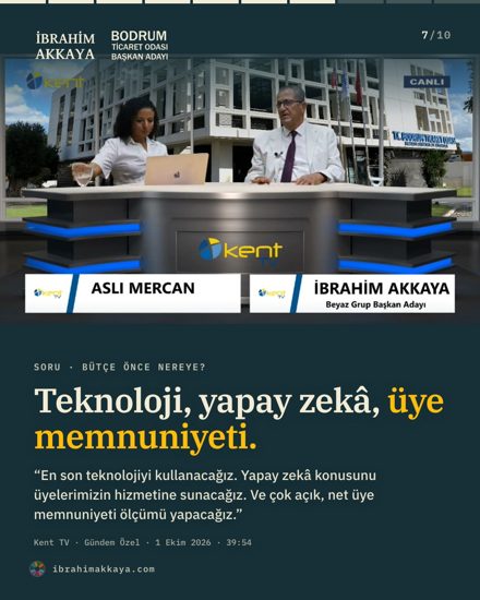 Kent TV'de sorulara cevap verdik · kare 7
