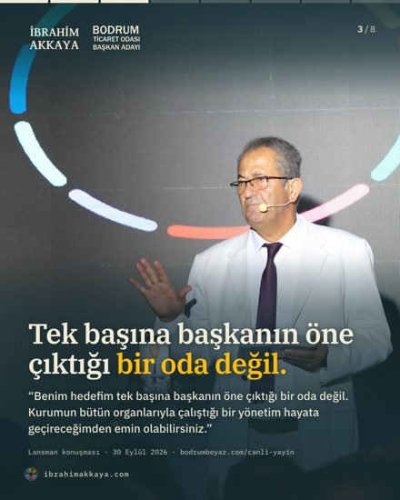 Kürsüden: ne söyledik · kare 3