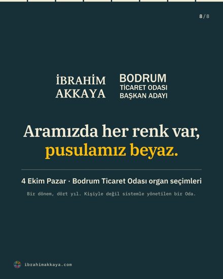 Kürsüden: ne söyledik · kare 8